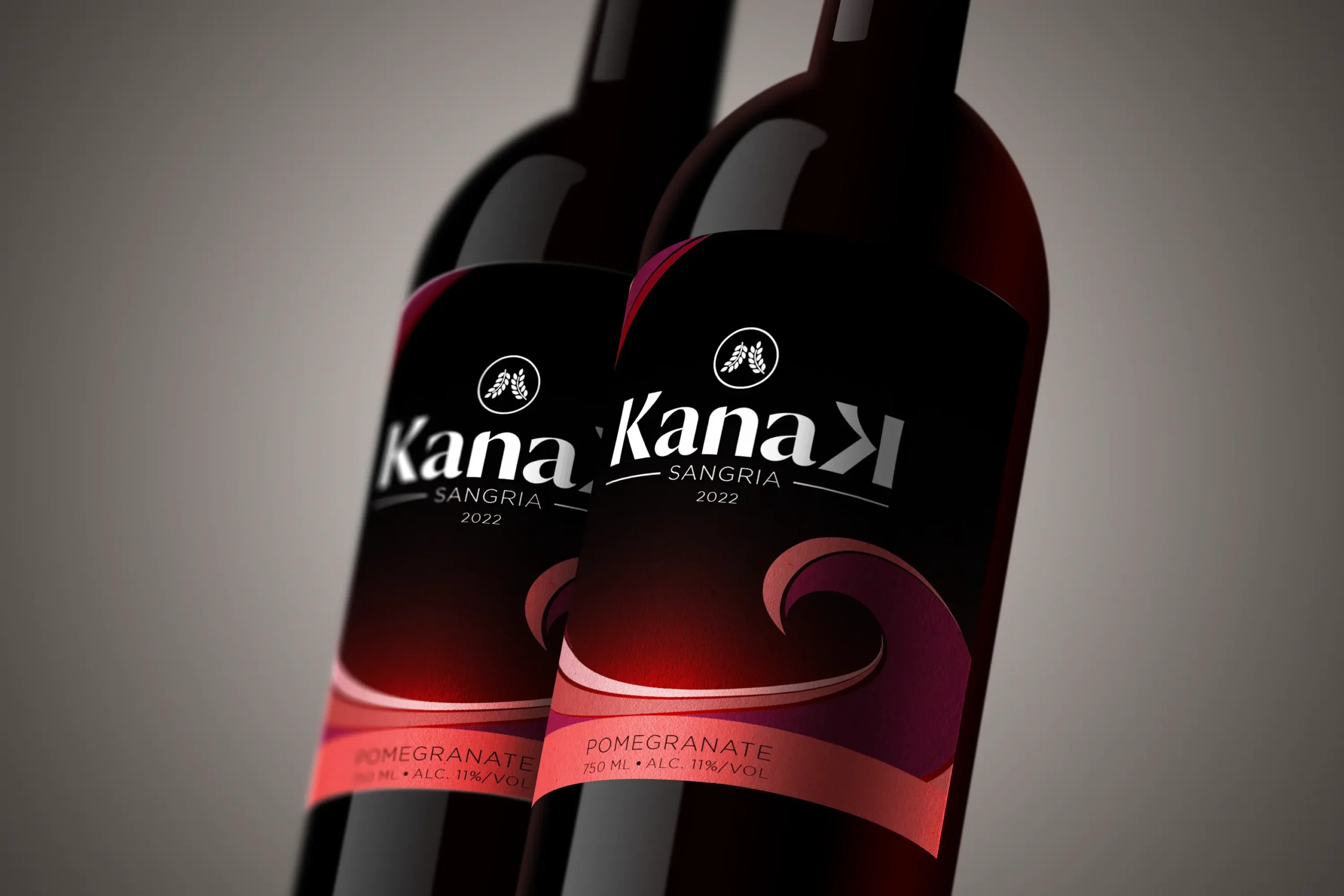 KanaK Sangria Bottle Design v1