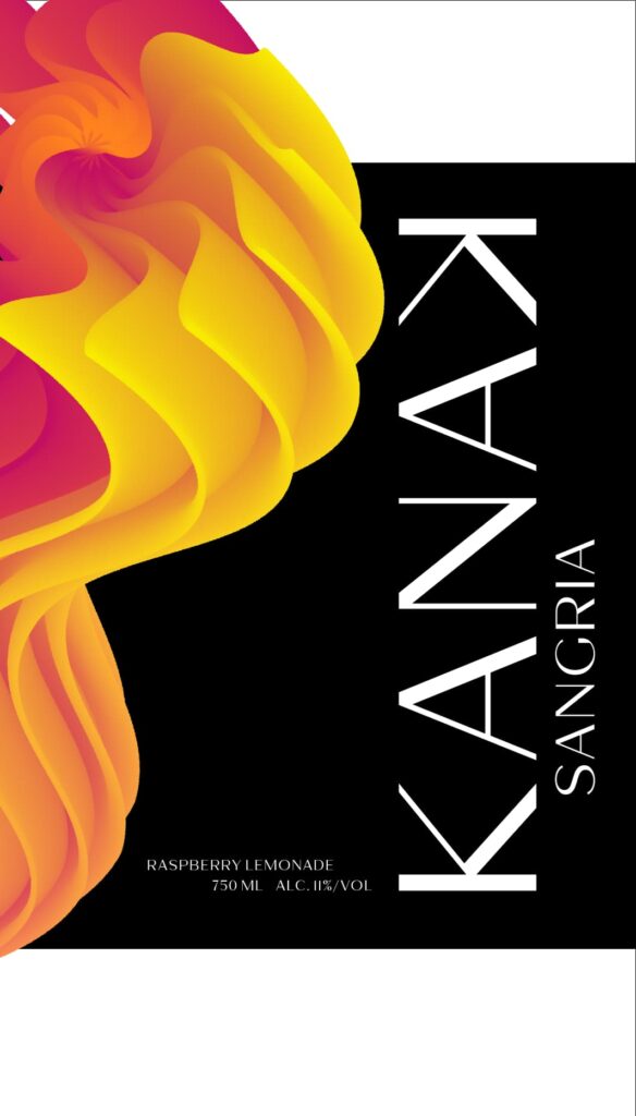 Kanak Sangria Bottle Design v2 raspberry lemonade test 01